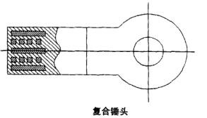 錘式破碎機復合錘頭